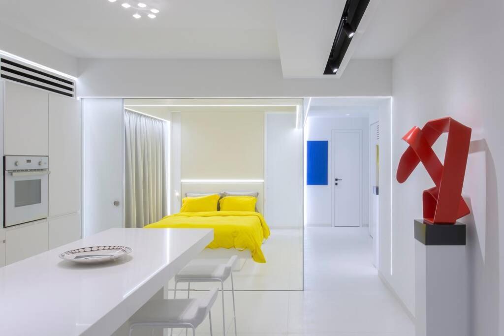 White Penthouse Apartment Athens
