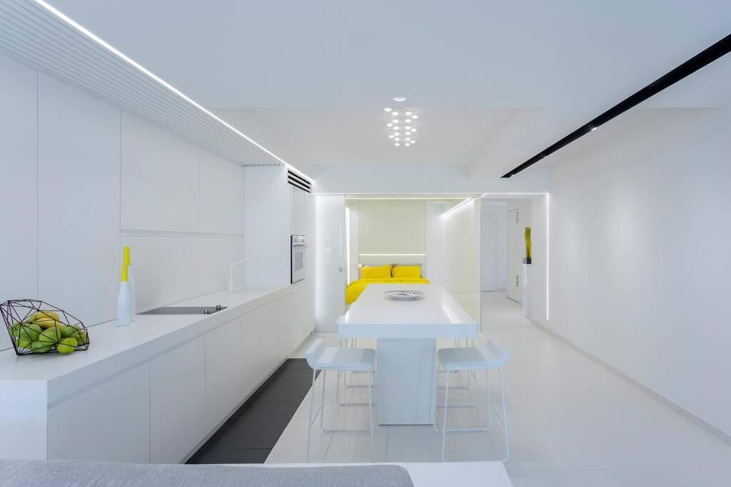 White Penthouse Apartment Athens